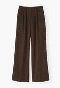 Wide-leg trousers, Walnut, webstill