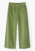 Wide-leg cord trousers, Apple, webstill