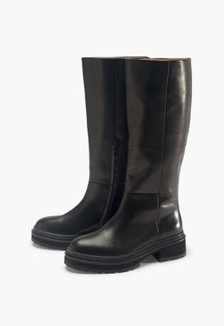 Long boots, Black, webstill