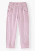 Cropped trousers, Pale lilac, webstill