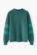 Raglan sweater, Dark teal, webstill
