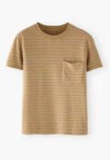 Stripe T-shirt, Sand rose, webstill