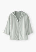 Zip-up hoodie, Ice, webstill