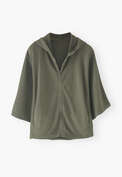 Zip-up hoodie, Soft khaki, webstill