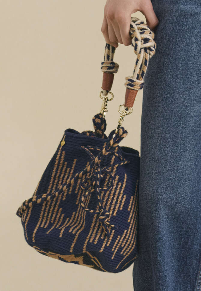 Cross-body bag, Indigo fawn, completeTheLook