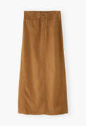 Garment-dyed skirt, Tobacco, webstill