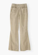 Plait detail cord trouser, Fawn, webstill