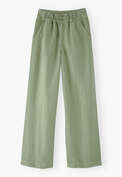 Wide-leg trousers, Pistachio, webstill