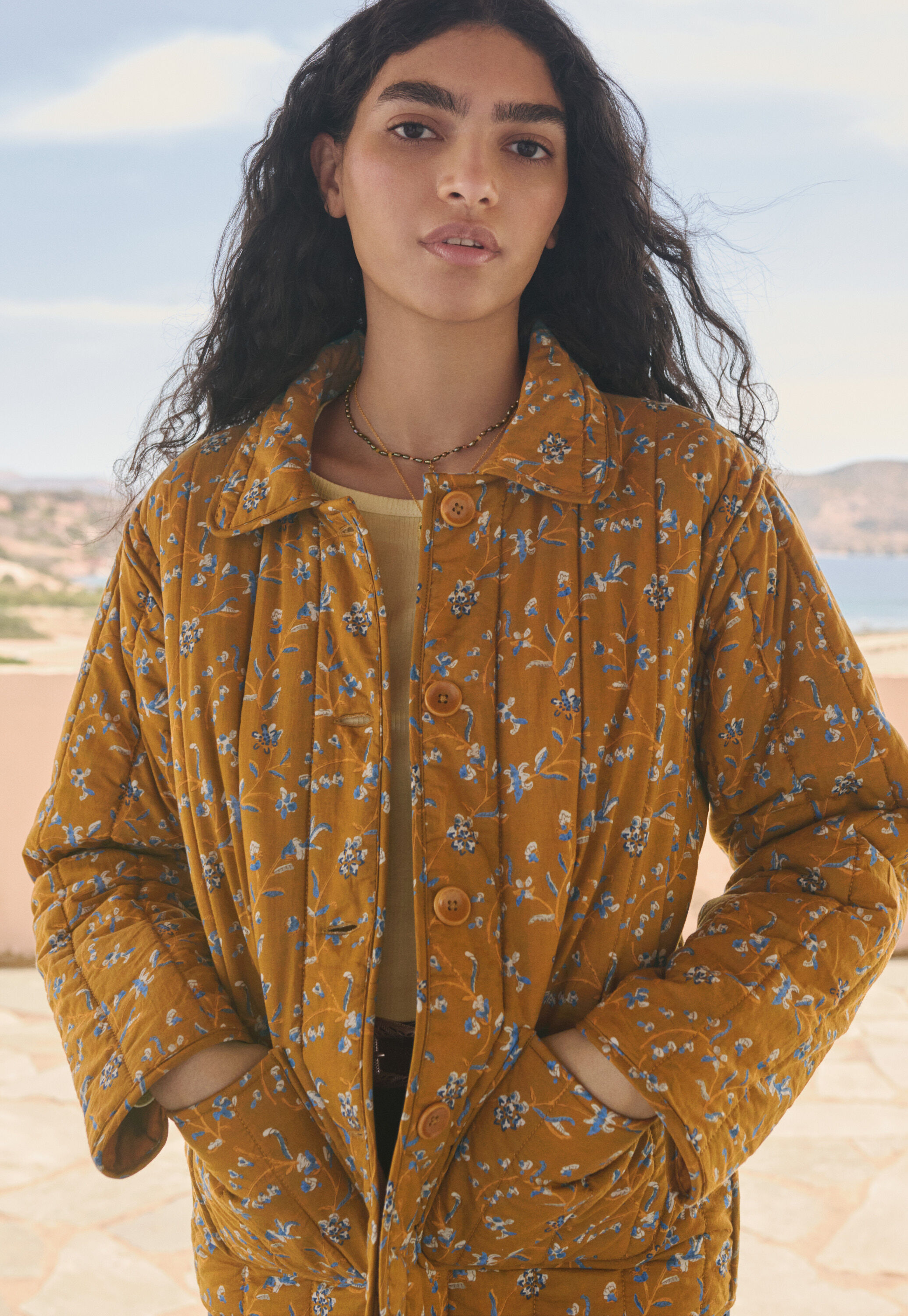 Embroidered skirt