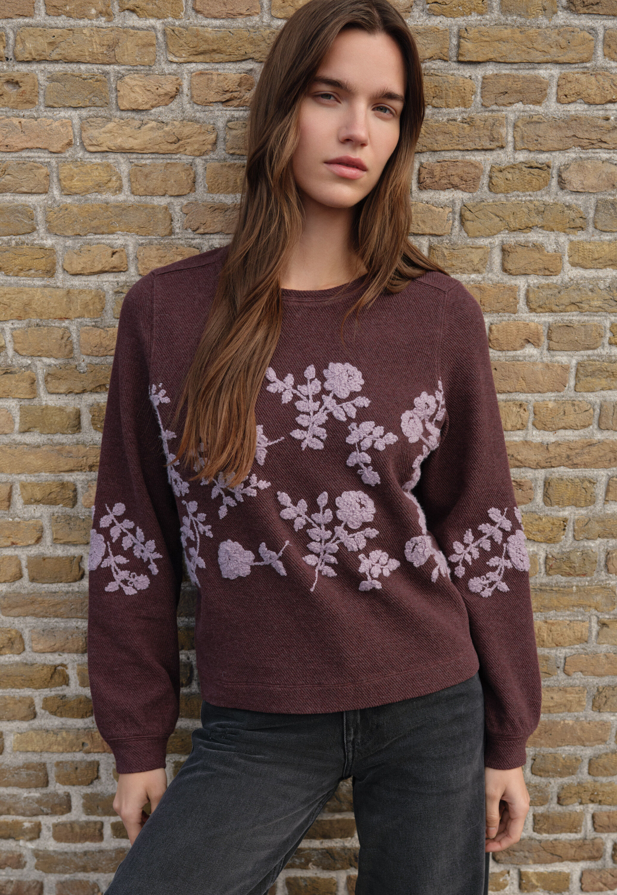 Waffle-stitch cardigan