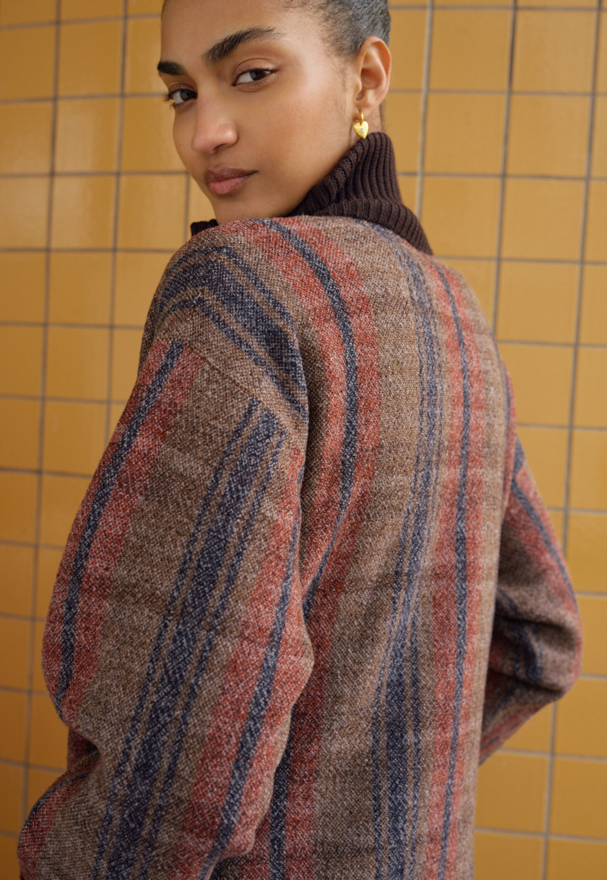 Stripe coat