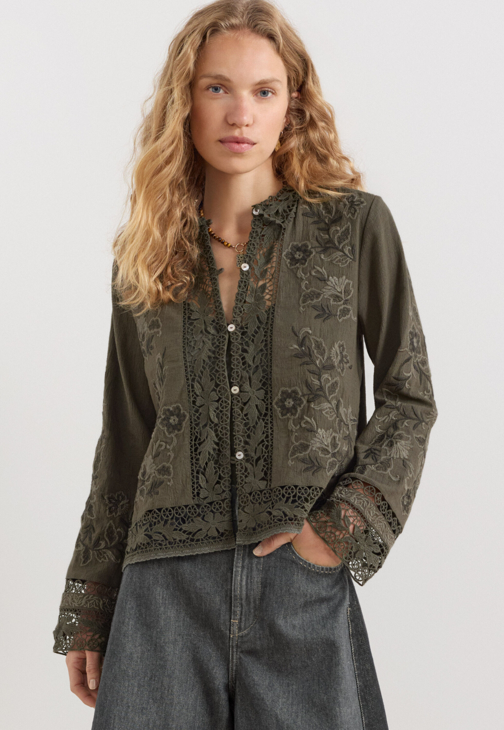 Printed blouse