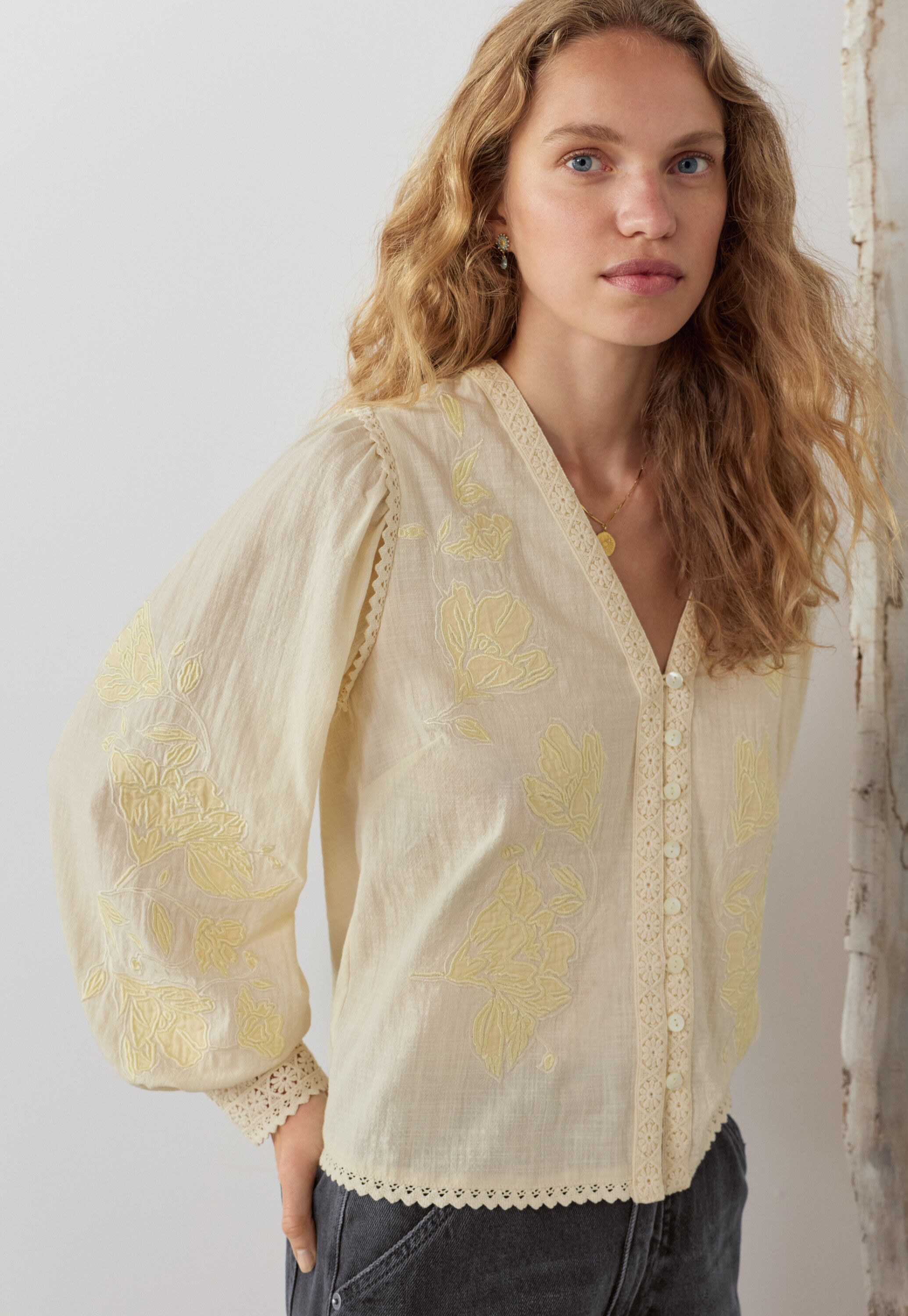 Printed blouse