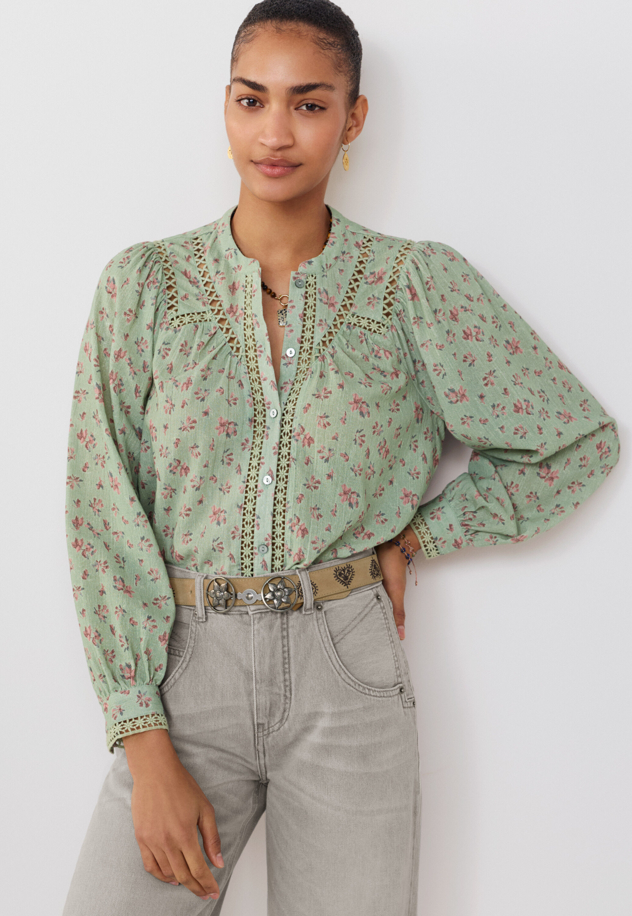 Printed blouse