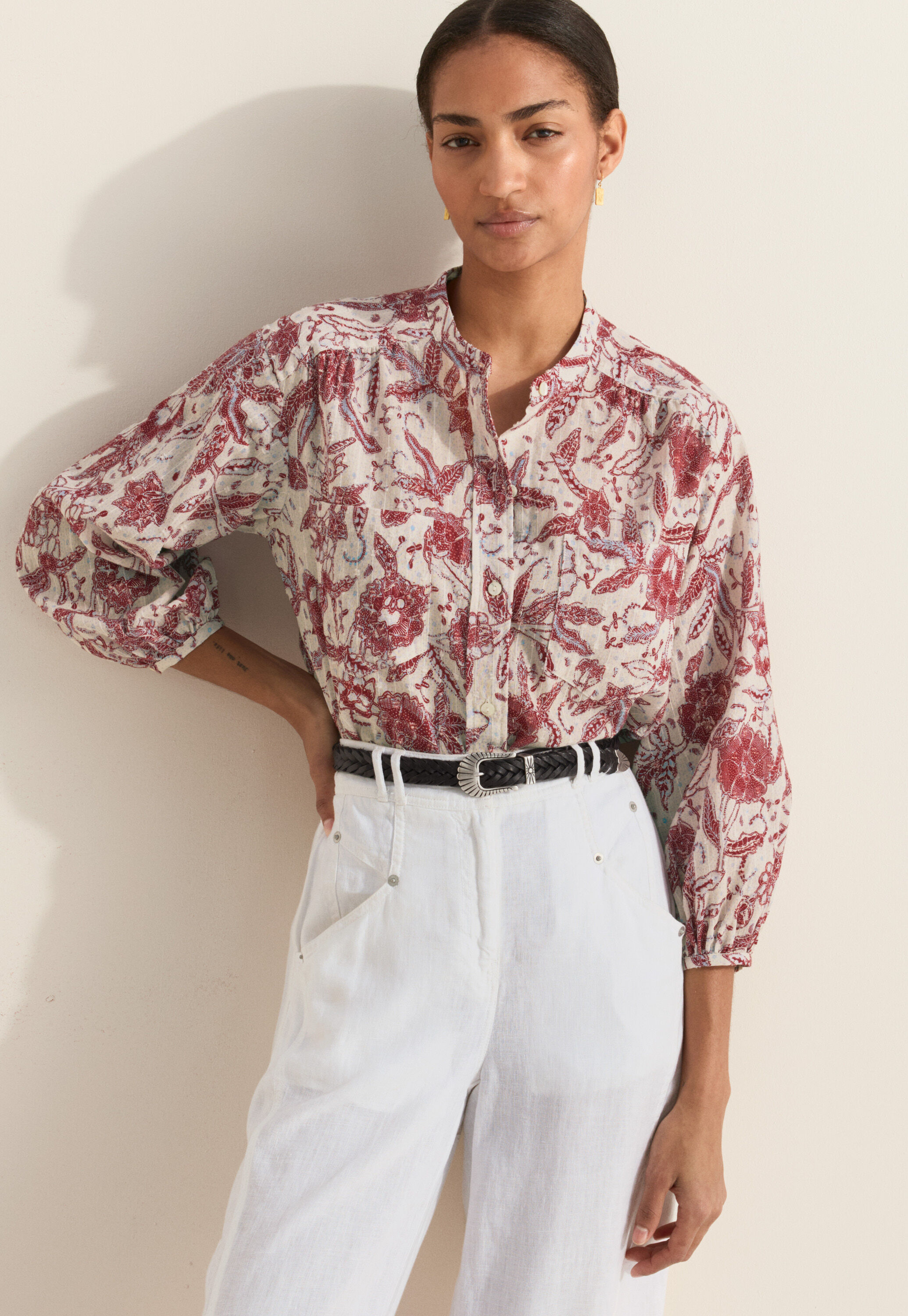 Printed blouse