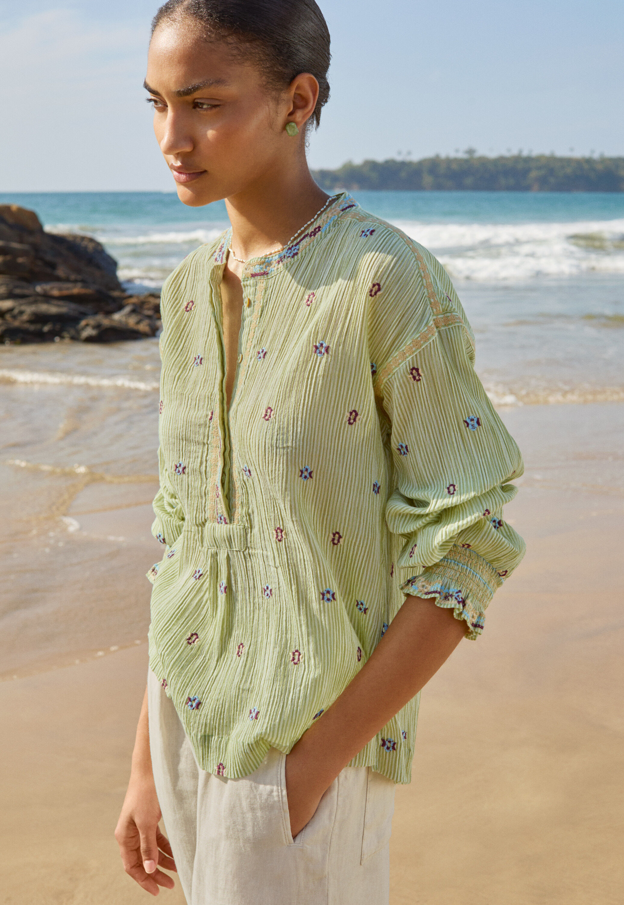 Printed blouse