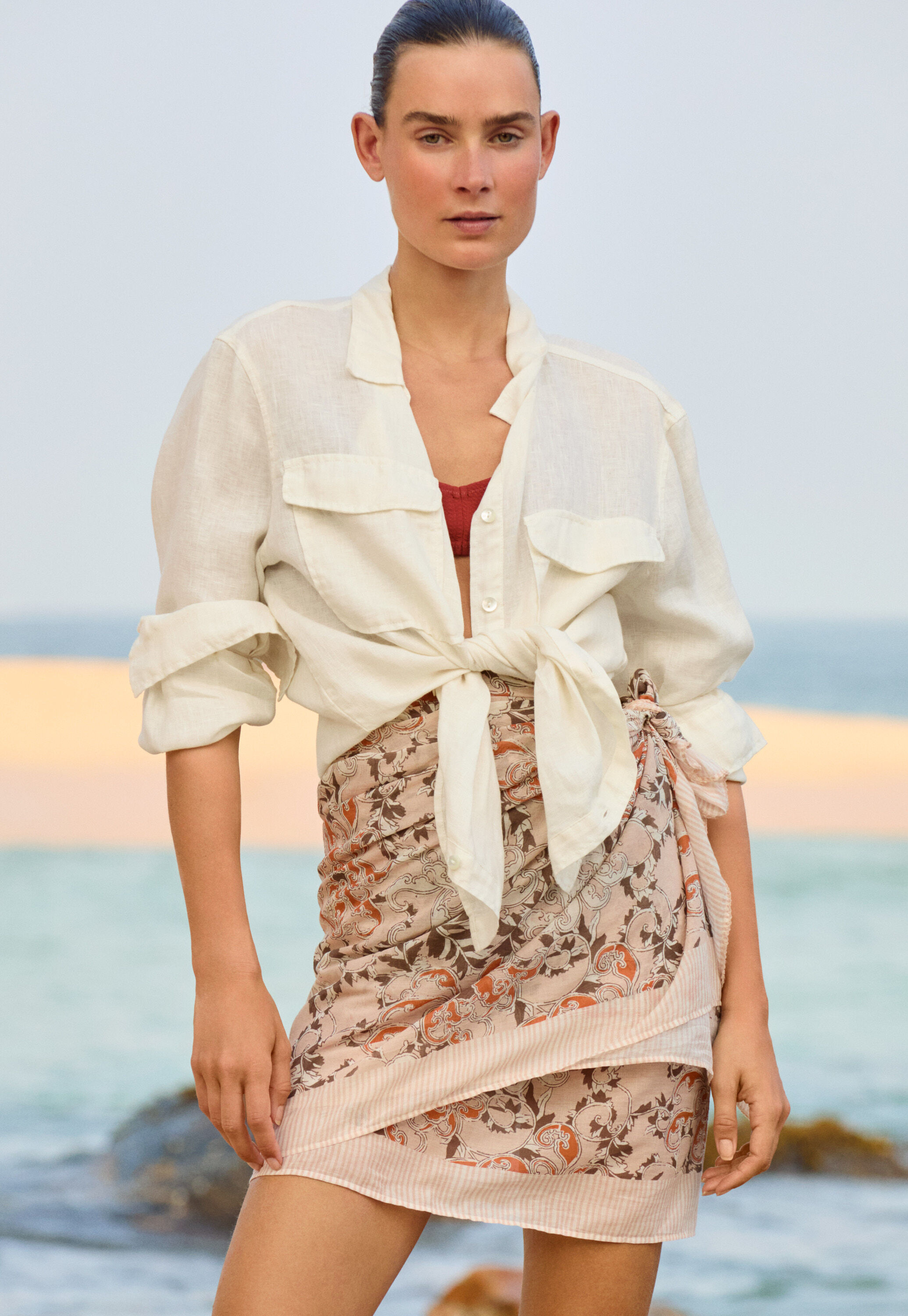 Printed blouse