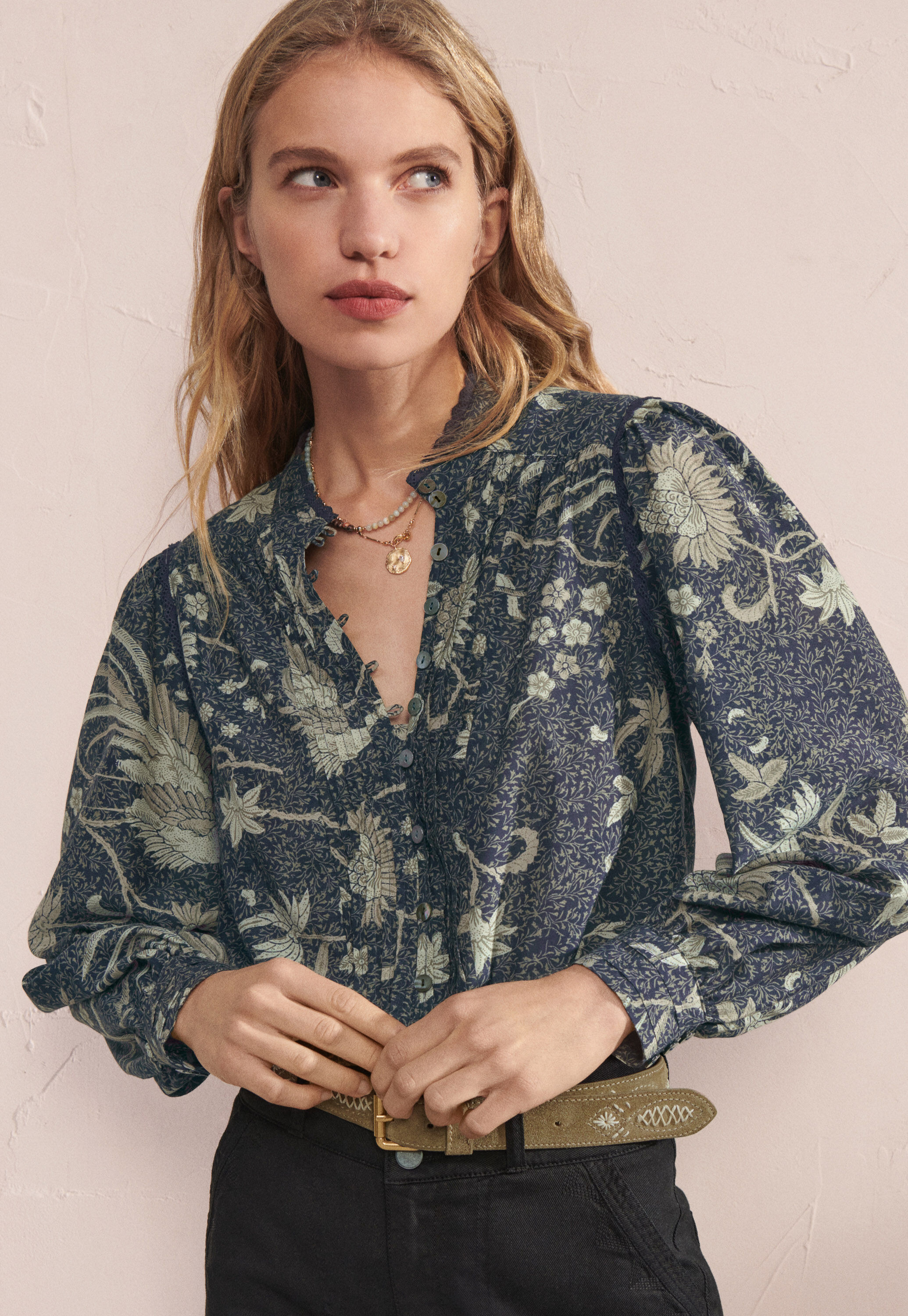 Printed blouse