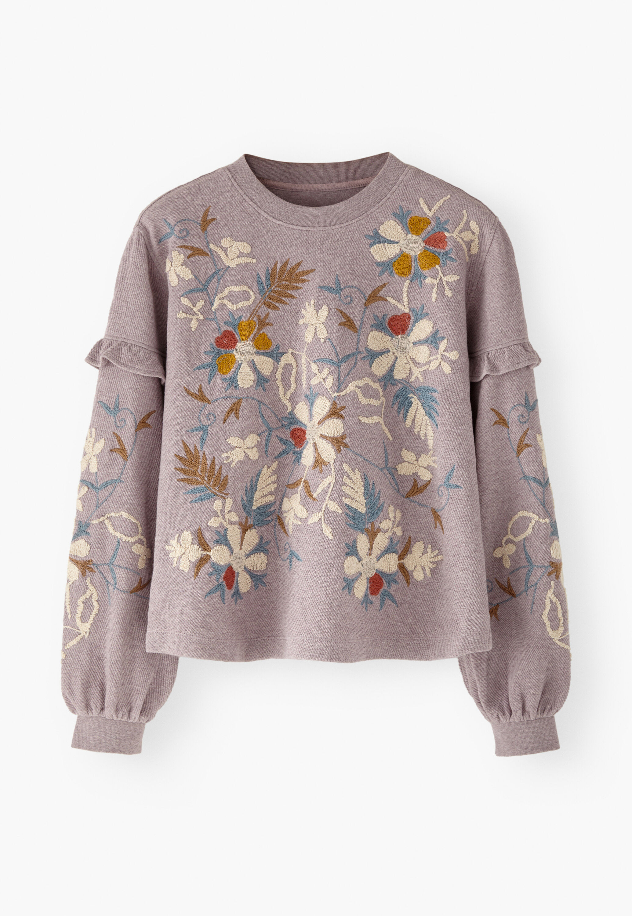 Embroidered sweatshirt