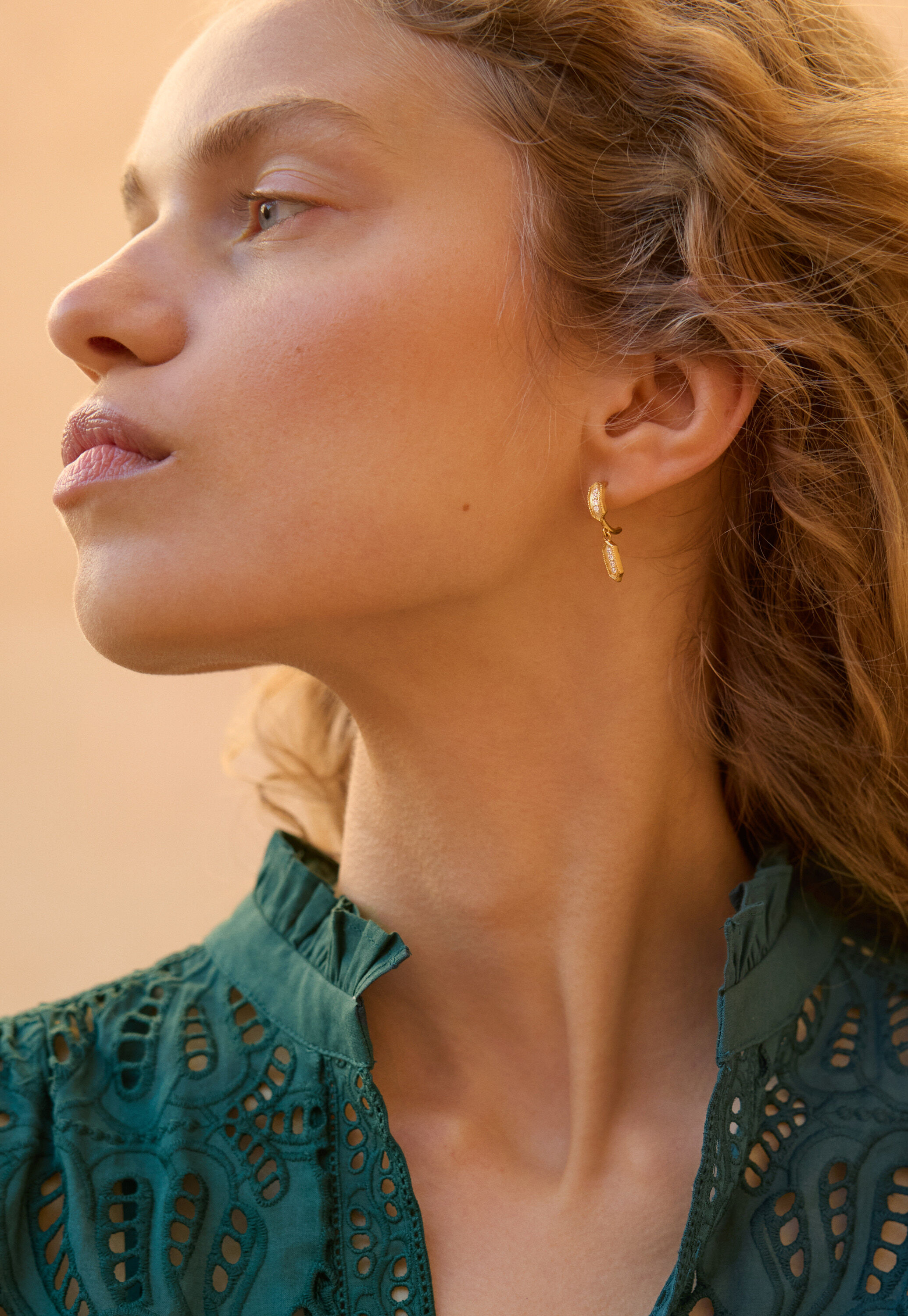 Drop earring