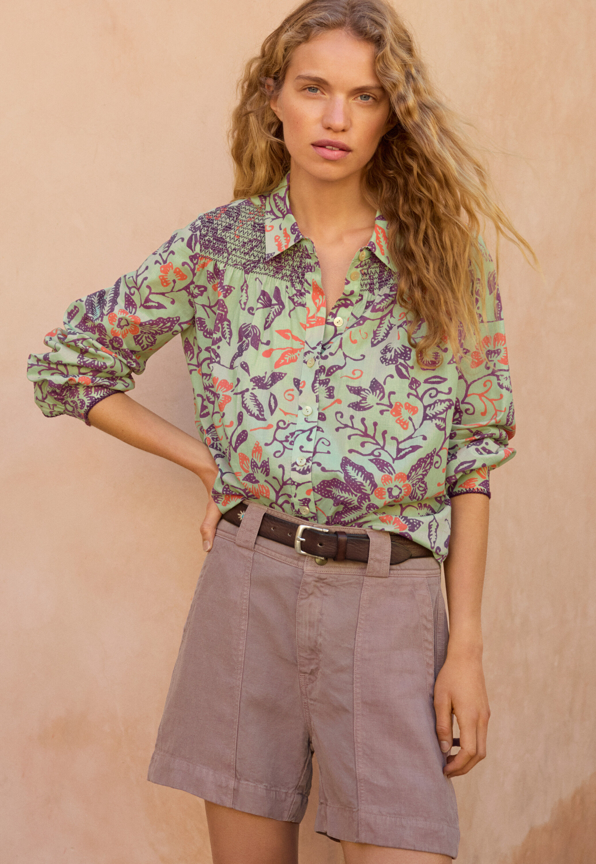Printed blouse