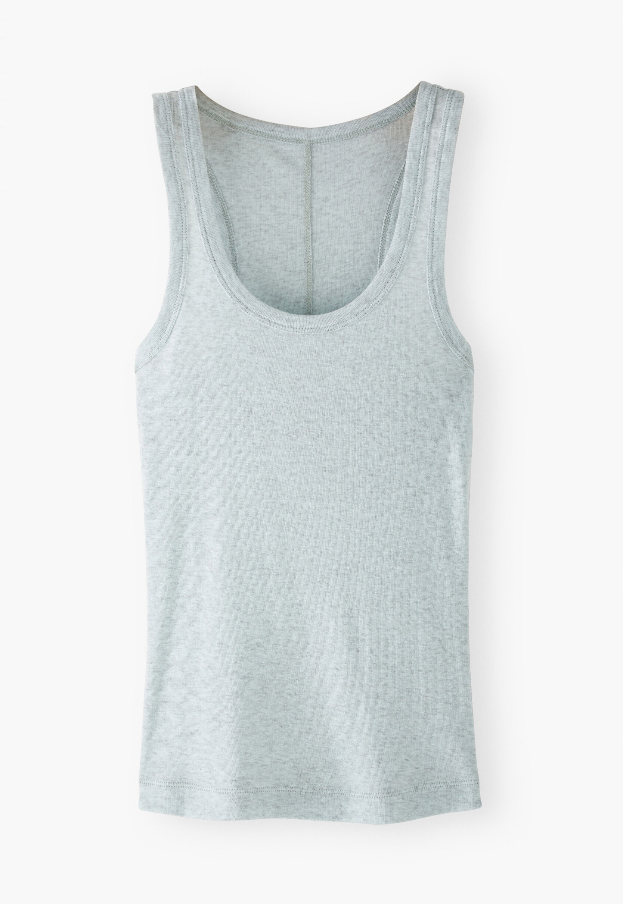 Scoop-neck vest